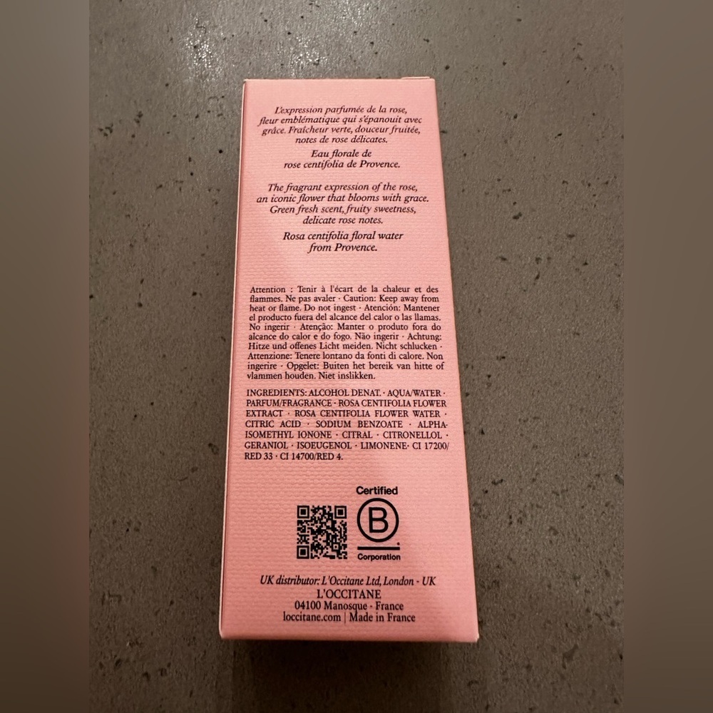 L'OCCITANE Rose mist in Pink Packaging - Picture 3 of 6